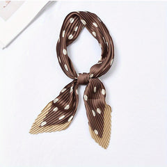Polka Dot Bandana Neckerchief Scarf Head Wrap Vacation Accessory