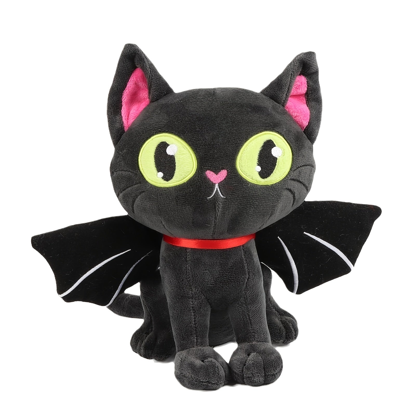 Halloween Bat Cat Plush Toy Stuffed Animal Figure Pillow