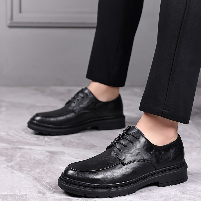 Men's Casual Lace up Dress Shoes Soft Sole