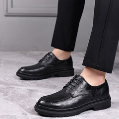Men's Casual Lace up Dress Shoes Soft Sole
