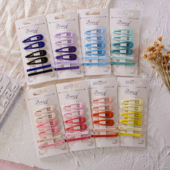 Cartoon Candy Hair Clips Set for Girls