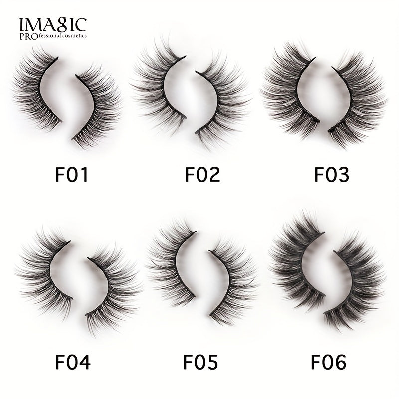 5 Pairs Self Adhesive False Eyelashes Natural Thick Simulation Reuse Eye Lashes
