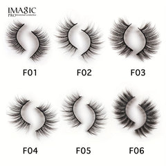 5 Pairs Self Adhesive False Eyelashes Natural Thick Simulation Reuse Eye Lashes