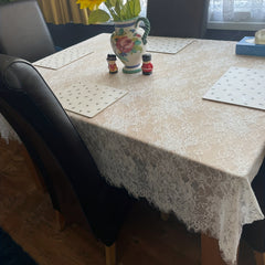 Rectangle Lace Tablecloth 152x304 Lace Tablecloth Vintage Tea Party Table Cloths