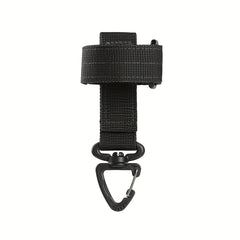 Tactical Nylon Belt with Carabiner for Hanging Gloves