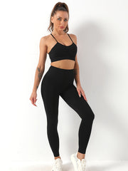 High Waist Butt Lifting Yoga Pants Quick Drying Workout Sports Activewear