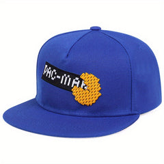 Cartoon Beans Embroidery Baseball Cap Snapback Hat Hip Hop Sunscreen Outdoor Spo