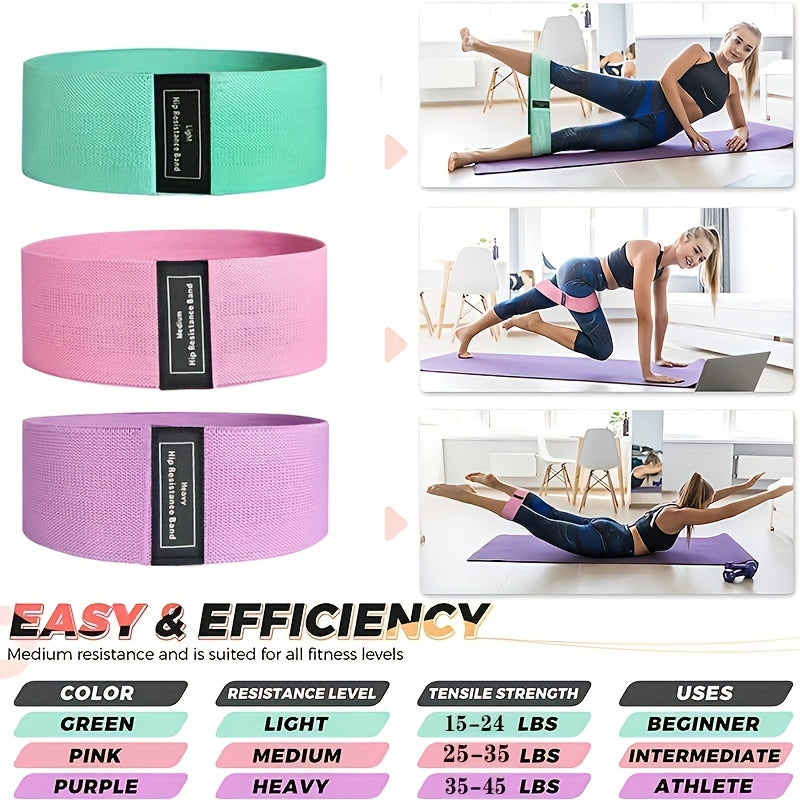 Yoga Elastic Resistance Ring for Home Gym