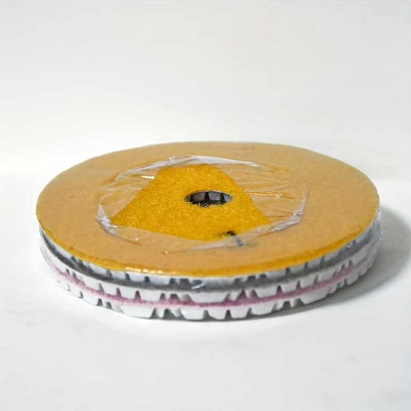 3pcs Wet & Dry Polishing Pads Stone Marble Tile, Flexible