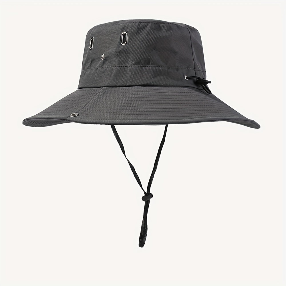 Wide Brim Sun Hat for Men Women Outdoor Fisherman Hat