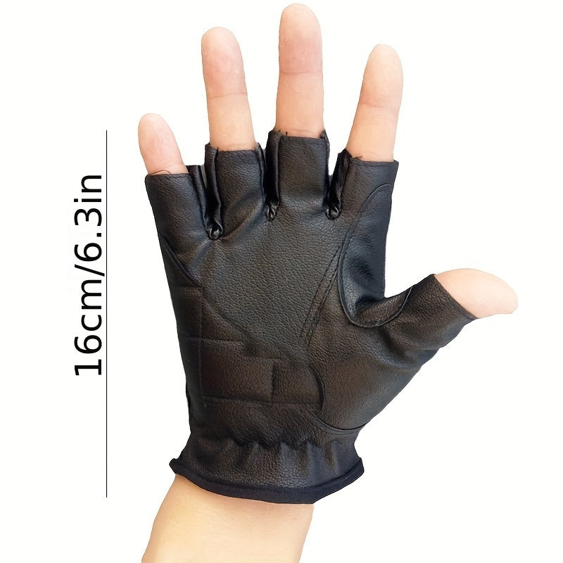 Breathable Non Slip Half Finger Gloves For Men And Women