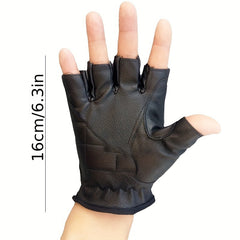 Breathable Non Slip Half Finger Gloves For Men And Women