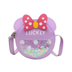 Girls Lucky Crossbody Bag Coin Purse Adjustable Shoulder Strap