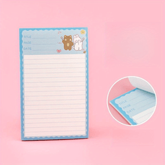 30 Creative Cartoon Note Book Non-adhesive Tearable Notepad