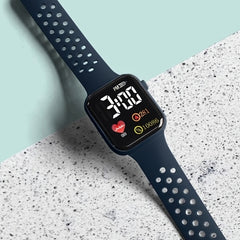 Kids Love Calendar LED Watch Boys Girls