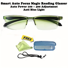 Men's Anti Light Reader Glasses With Glasses Rope