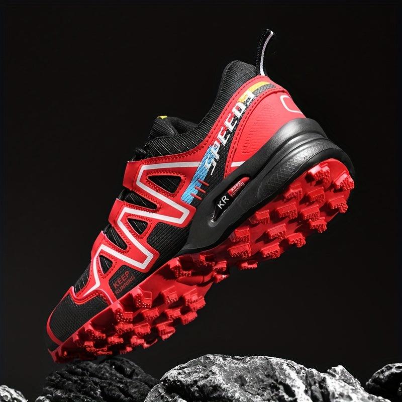 Men's Hiking Shoes Outdoor Trekking Sneakers Lace Up