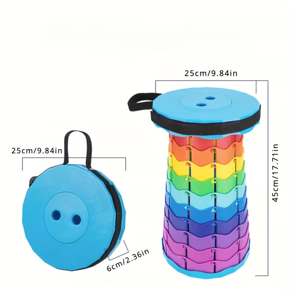 Adjustable Telescopic Stool for Outdoor Travel