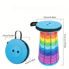 Adjustable Telescopic Stool for Outdoor Travel