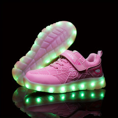 Kids LED Light Up Skate Shoes for Night Fun