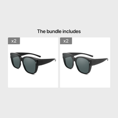 Polarized Fit Over Sunglasses For Men And Women