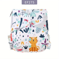 Eco Friendly Reusable Baby Cloth Diaper Waterproof Bamboo Washable Nappy