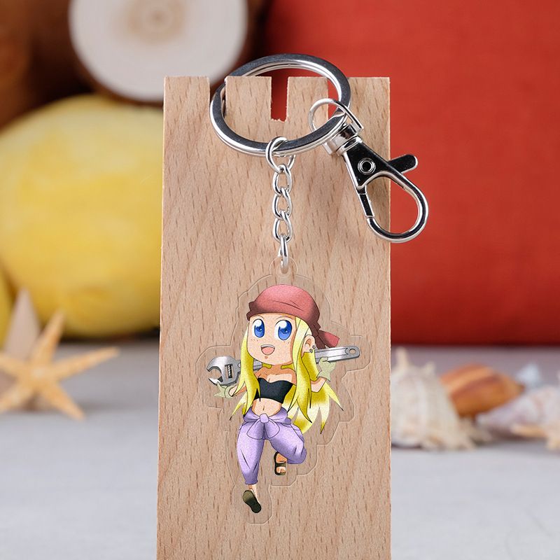 Double the Fun Anime Figure Keychains