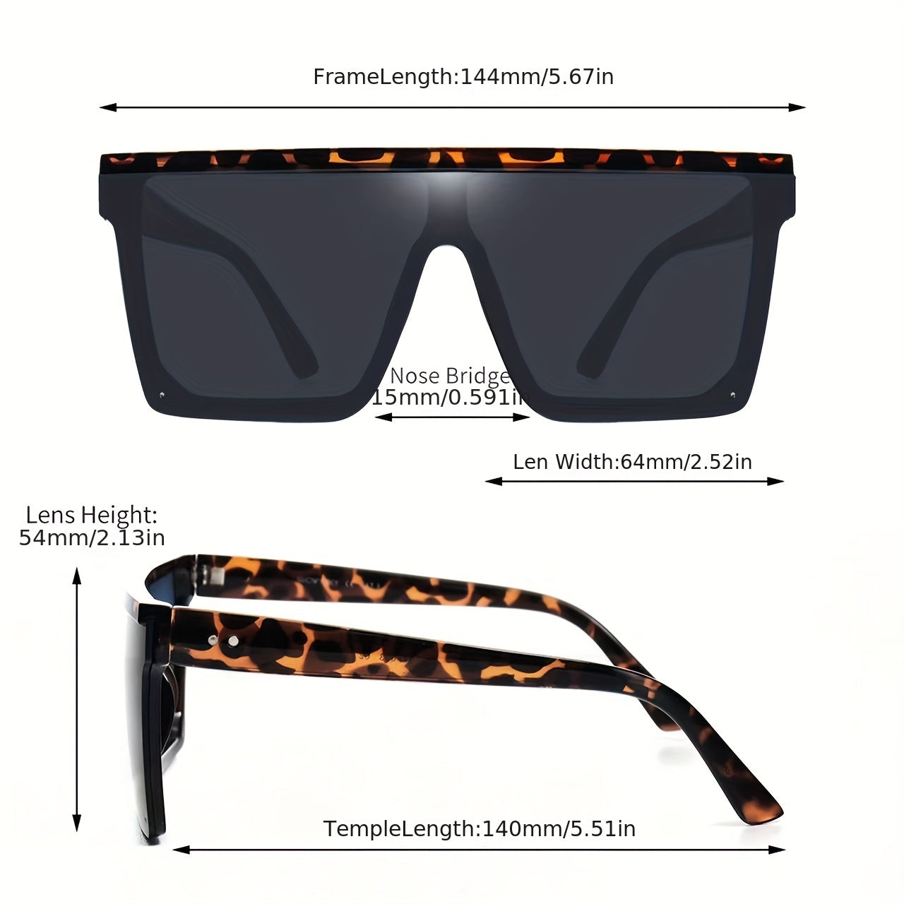 2Pairs Men's Rimless Sunglasses Bundle with Pocket Glasses & Cloth