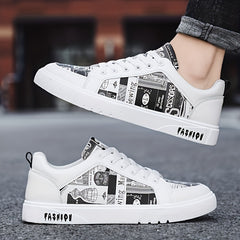 Men's Lace Up Sneakers Casual Outdoor Walking Shoes