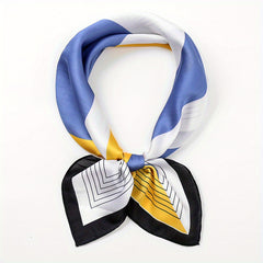 70 Block Square Scarf Satin Neckerchief Bandana Head Wrap Hair Accessories