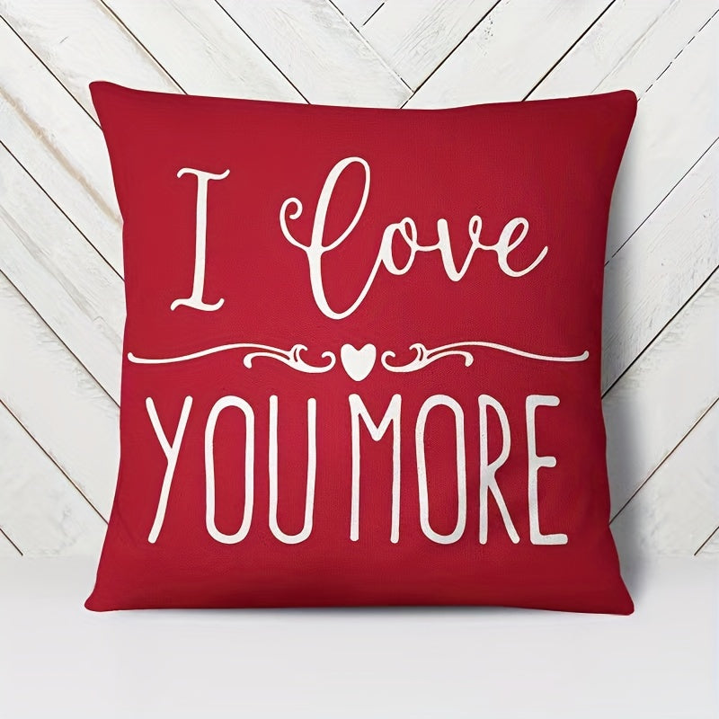 4pcs Linen Printed Sofa Cushion Pillowcase Living Room Backrest Pillow