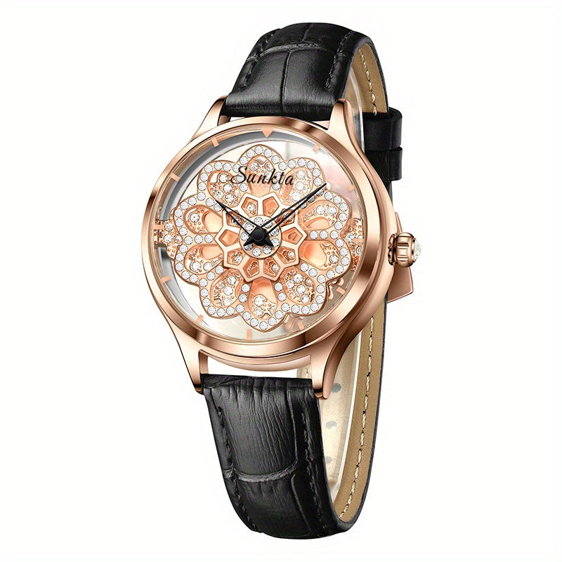 LIGE Fortune Run Series Girls' Quartz Watch - Gift Wristwatch