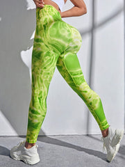 High Waist Elasticity Leggings Sports Pants Fitness Yoga Running Leggings