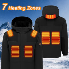 Keep Warm Heating Windproof Outdoor Jacket Women's Activewear