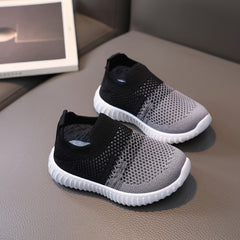 Men's Woven Slip On Sneakers Breathable Sock Shoes for Outdoor Walking