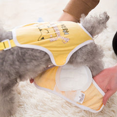 30pcs Dog Disposable Diaper Pads for Female Dogs Menstrual Period Sanitary Pants