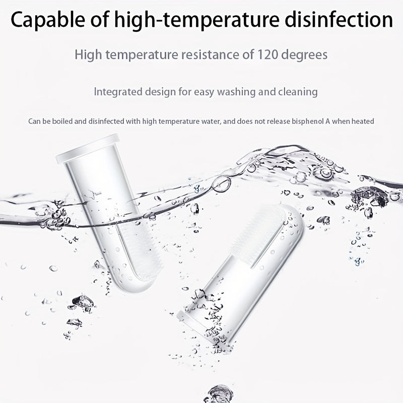 Pet Finger Toothbrush - Easy & Effective for Dog/Cat Teeth