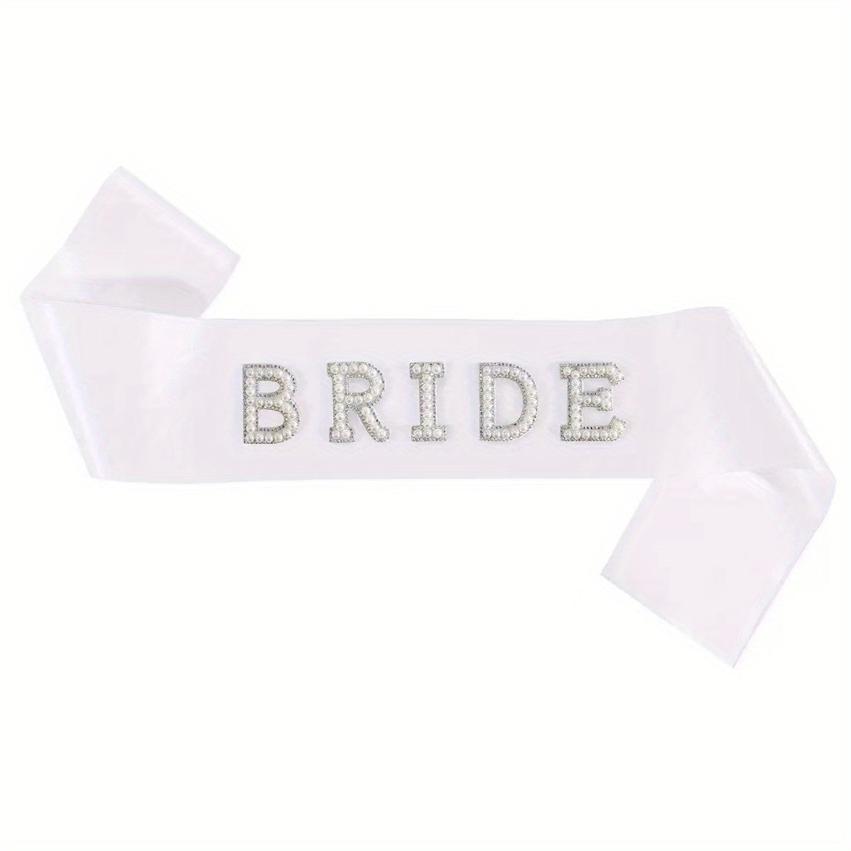 Bride to Be Bridal Veil Shoulder Straps Wedding Accessories 2pcs