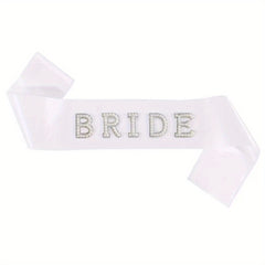 Bride to Be Bridal Veil Shoulder Straps Wedding Accessories 2pcs