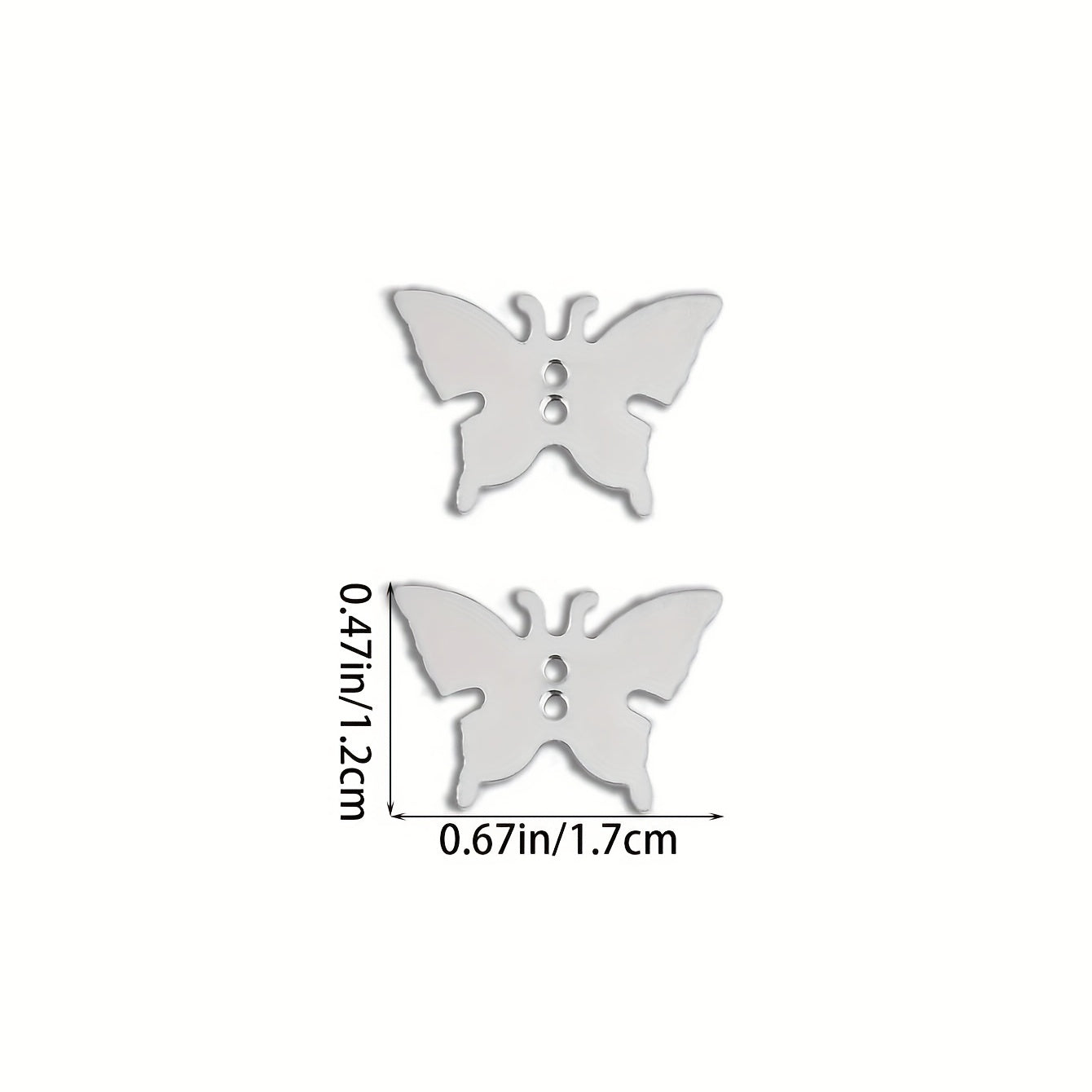 15g Sparkling Silvery Butterfly Confetti for Magical Celebration