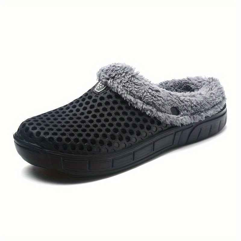 Women's Winter Warm Clogs with Fleece Lining Non-Slip Slippers