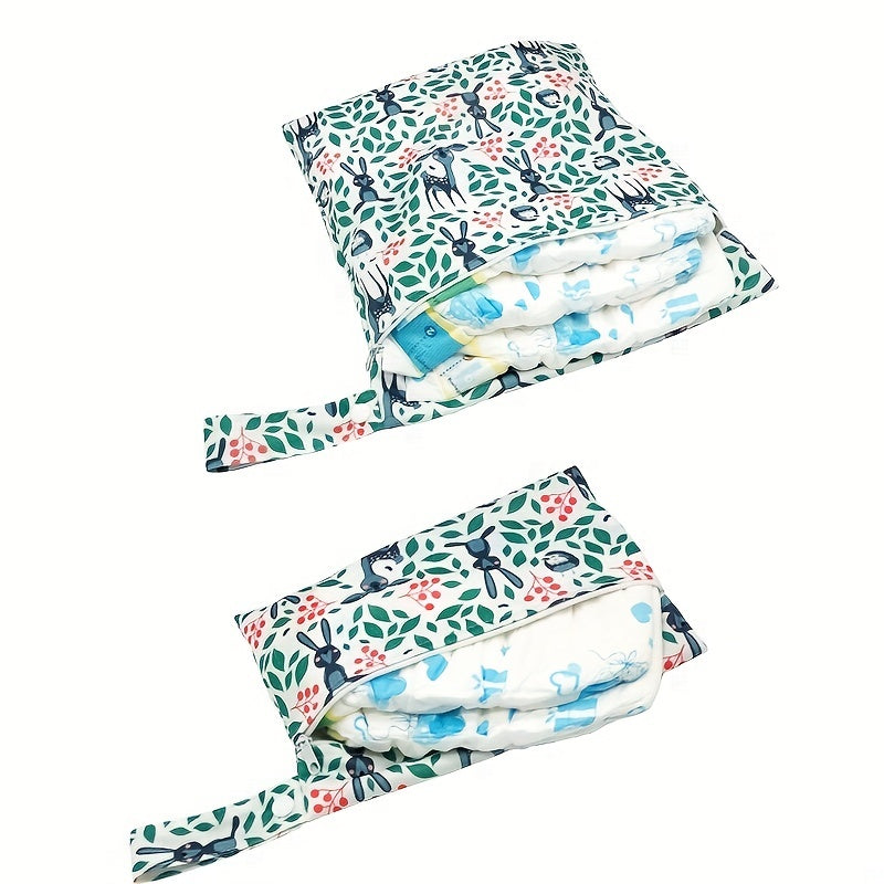 2pcs Sanitary Napkin Diaper Storage Hanging Bag
