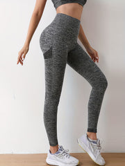 High Waist Hip Lifting Tight Stretchy Breathable Sports Pants