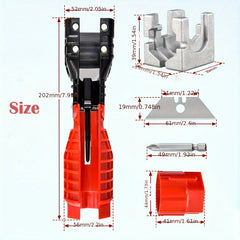 Sink Faucet Installer Wrench Repair Tool - Plumbing Tool with Gradienter