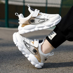 Girls Casual Low Top Sneakers Breathable Running Shoes