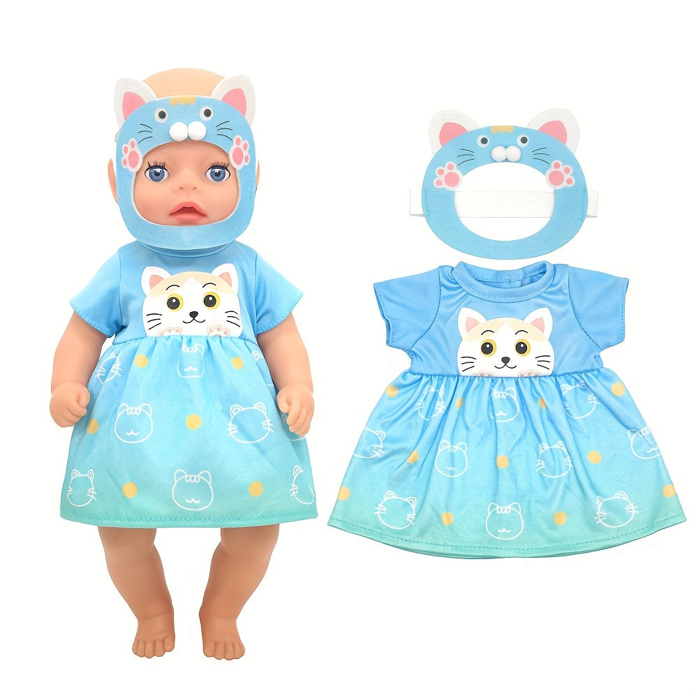 12-15 Inch Doll Dress Set for Recycled Dolls