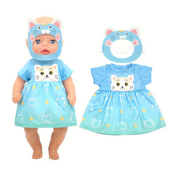 12-15 Inch Doll Dress Set for Recycled Dolls