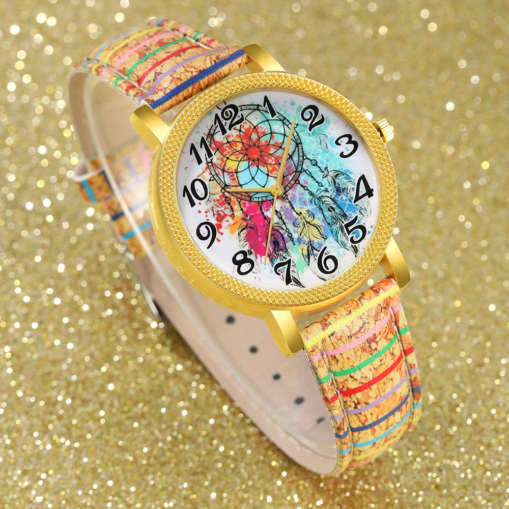 Elegant Quartz Watch & Jewelry Set for Events & Weddings