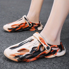Men's Lightweight Comfy Clogs Hollow Out Garden Shoes