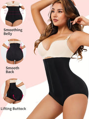 Zipper Shaping Panties Tummy Control Butt Lifting Underwear